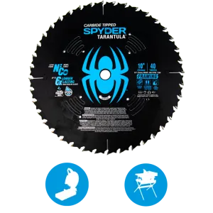 Spyder 13056 10 Inch 40T General Purpose - Ring Pack