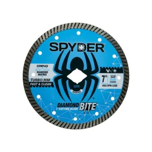 Spyder 14117 Masonry Cutting Wheel, Cont. Turbo, 7 Inch