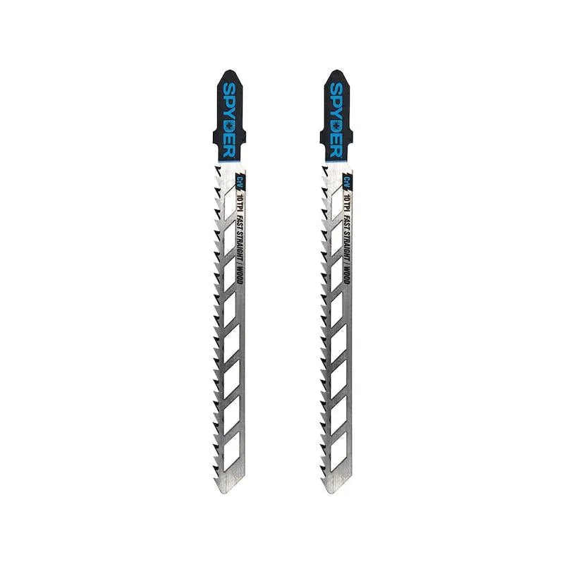 Spyder 300101 Skeleton 4-in 10 TPI T-shank Chrome/Vanadium Blade 2Pc
