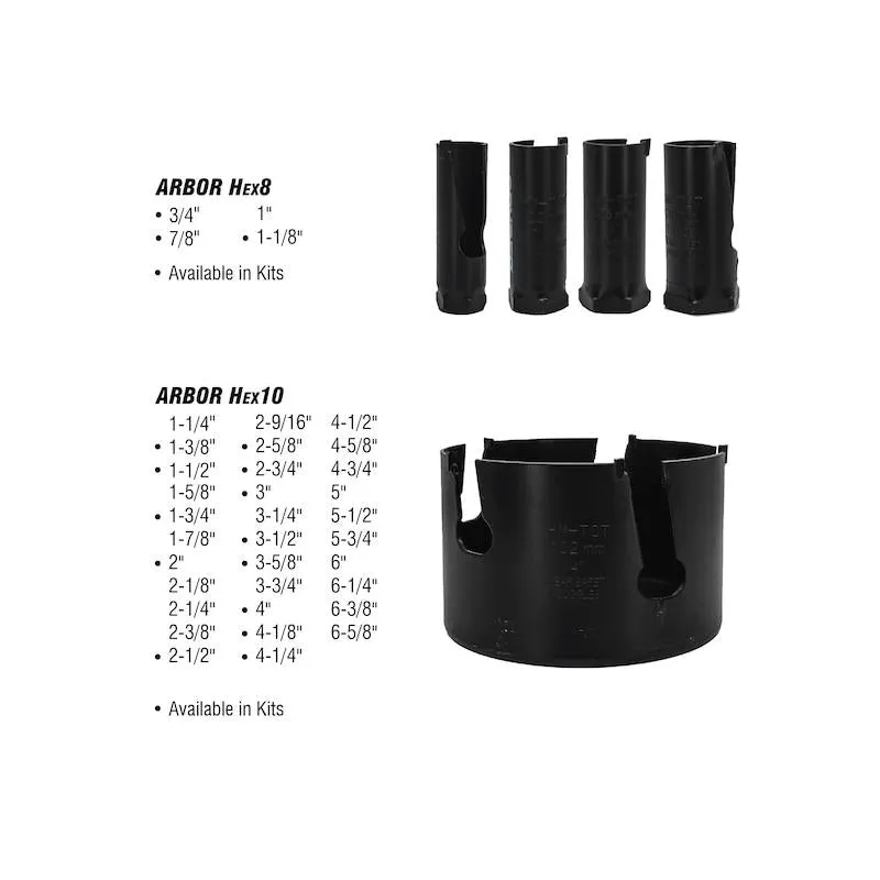 Spyder 600880 14pc Tungsten Carbide Tipped (TCT), Wood/Masonry Hole Saw Set