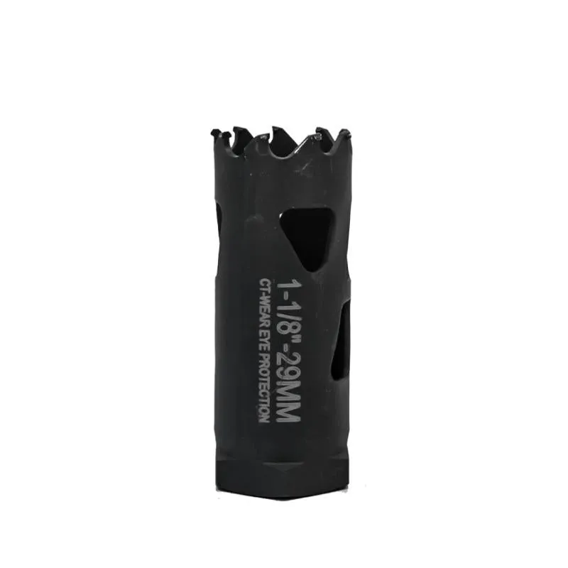 Spyder 600898CF Hole Saw, Tarantula, Carbide-Tipped, 1-1/8 Inch