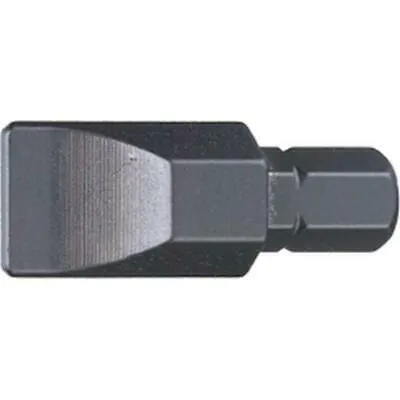 Stahlwille 08400015 4044 1.5 x 13mm Slotted Impact Bit, 3/8" Outside Hex