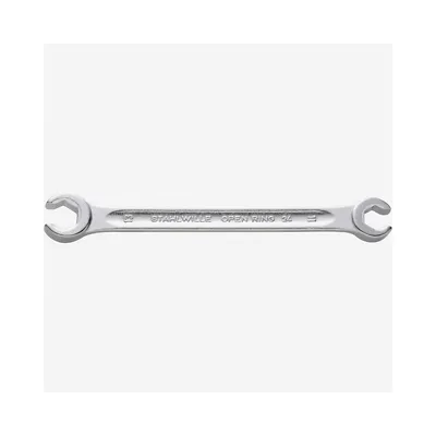 Stahlwille 41081012 24 Double ended open ring Flare Nut Spanner