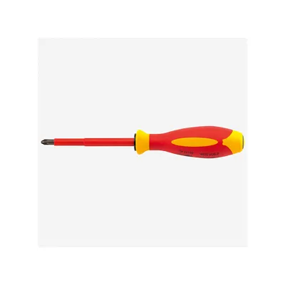 Stahlwille 46703002 4670 VDE DRALL  #2 x 100mm Insulated Pozidriv Screwdriver