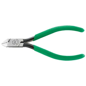 Stahlwille 66716120 6671 Side Cutter for Plastic, 120mm, Dip-Coated