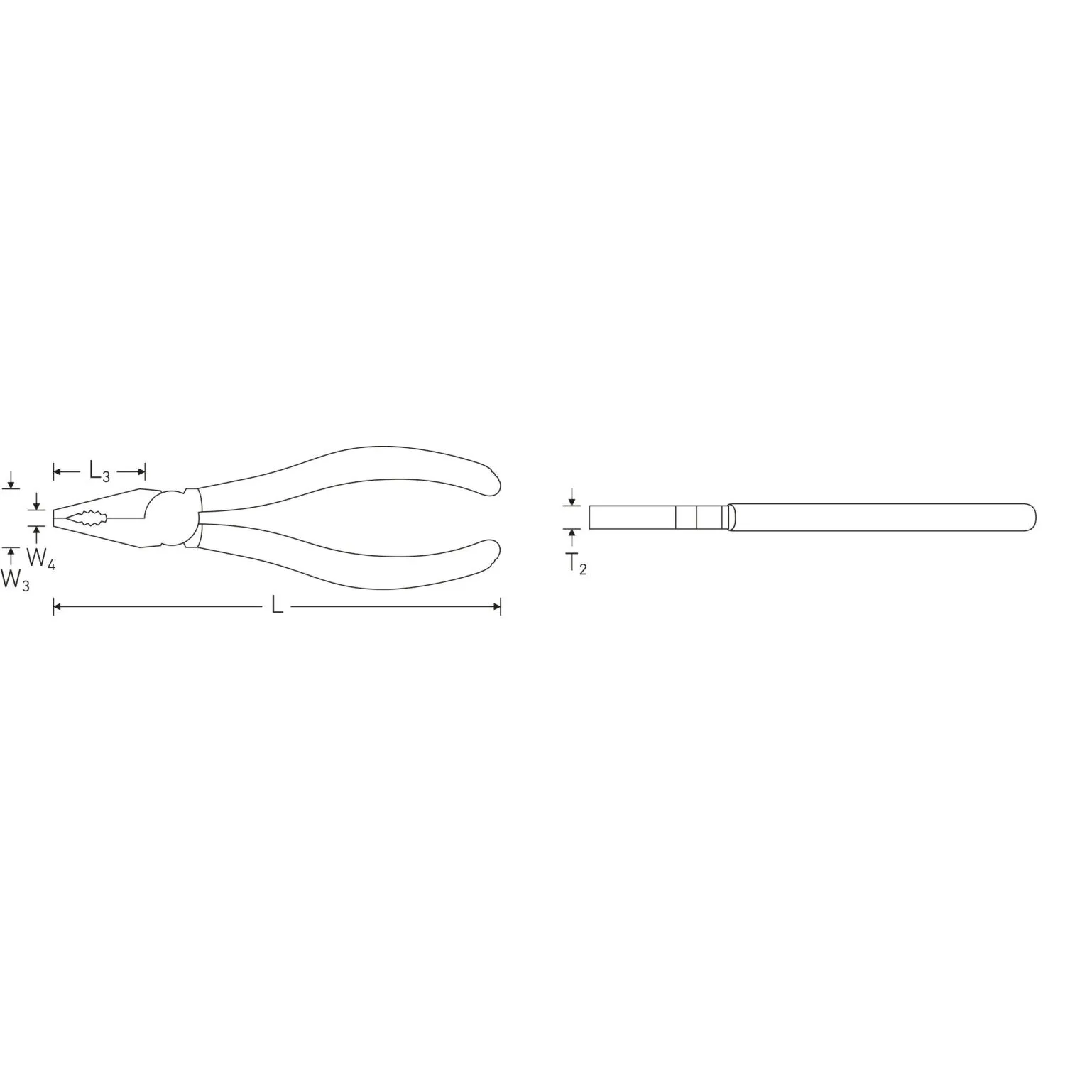 Stahlwille 67003180 Combination pliers