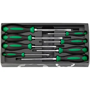 Stahlwille 96469715 4697 DRALL  8 pcs Phillips and Slotted Screwdriver Set