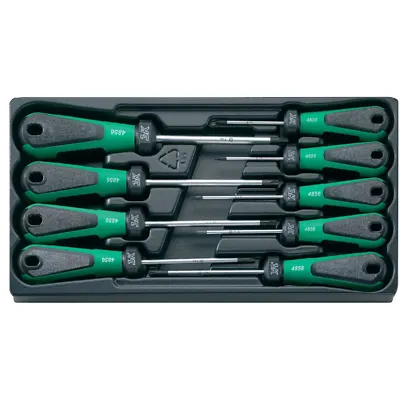 Stahlwille 96489910 4899 3K DRALL 9 pcs Security TORX Screwdriver Set
