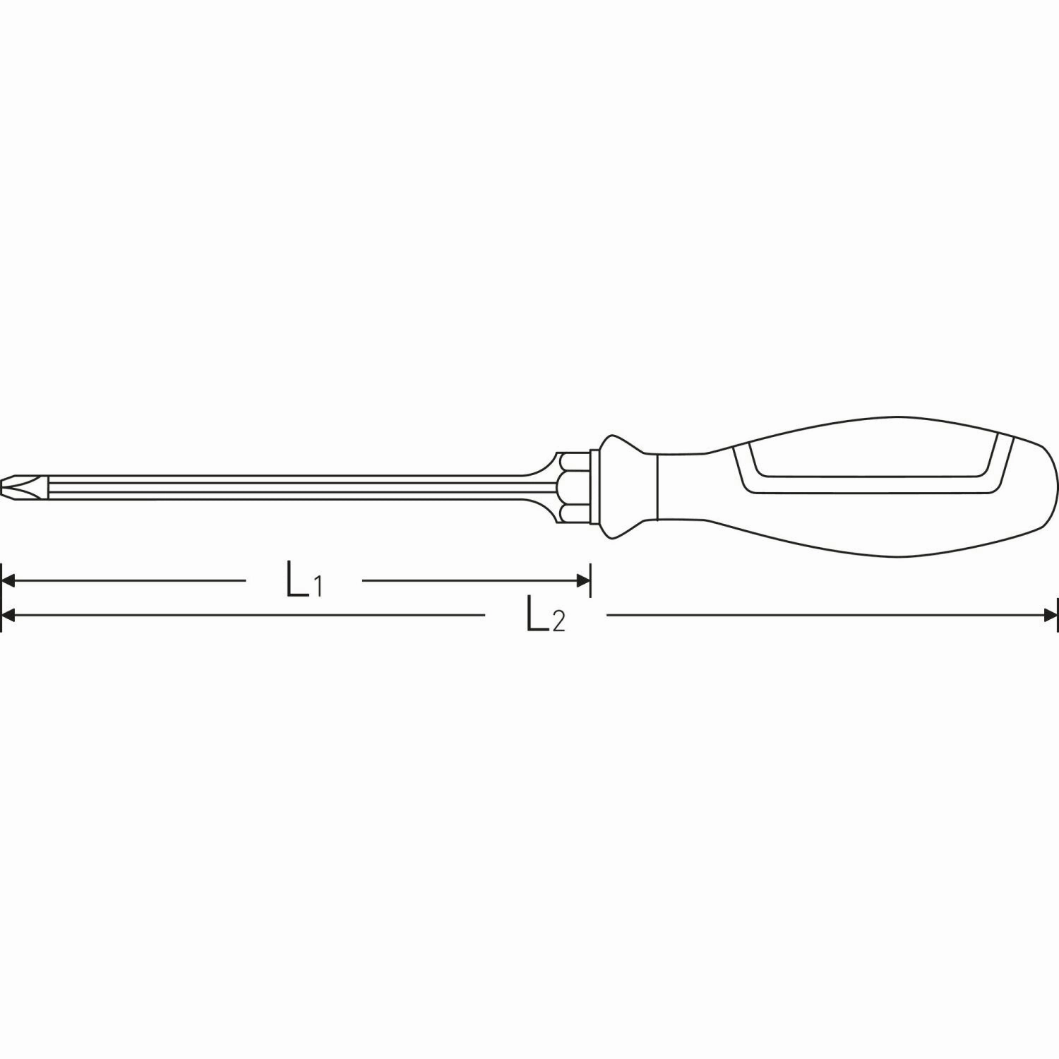 Stahlwille 46323201 Cross-head screwdriver PH Drall 