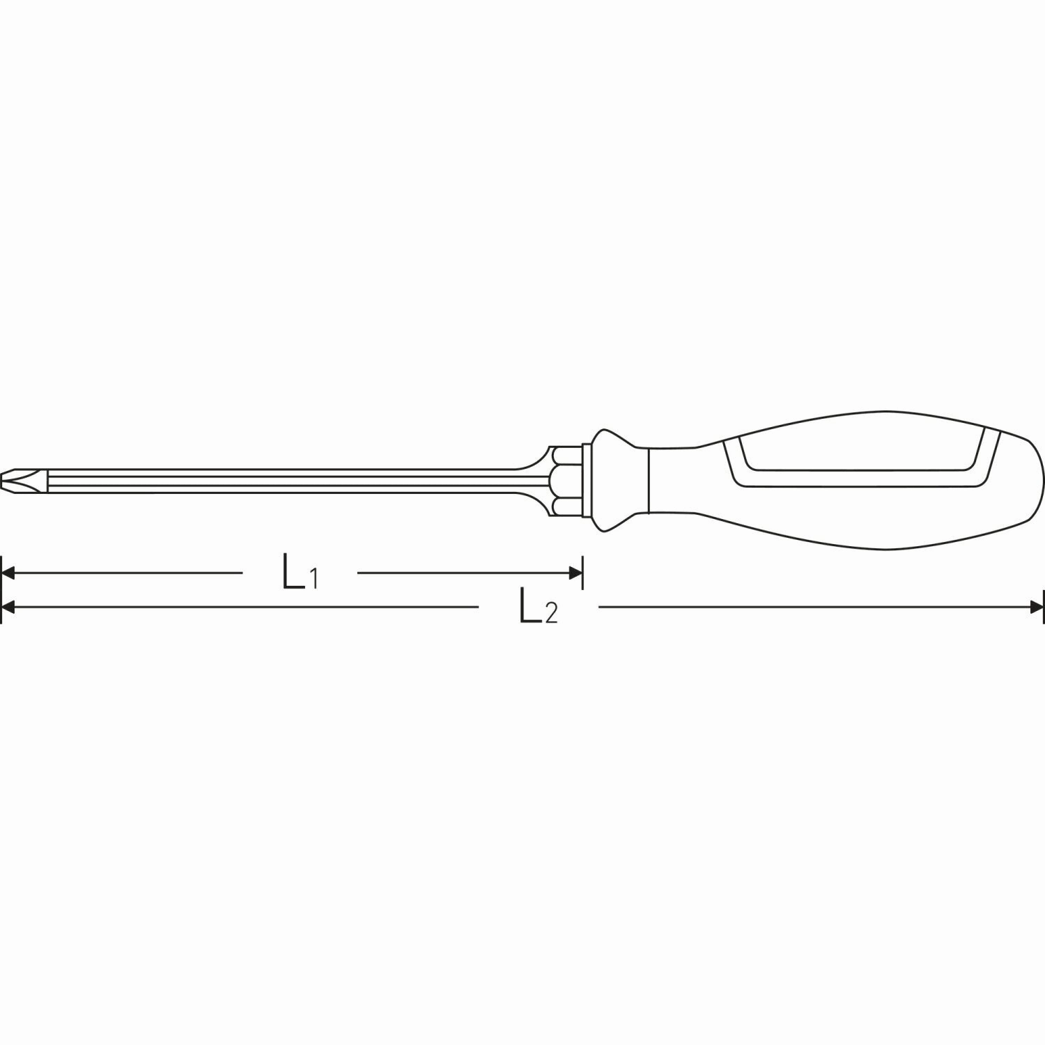 Stahlwille 46323203 Cross-head screwdriver PH DRALL 