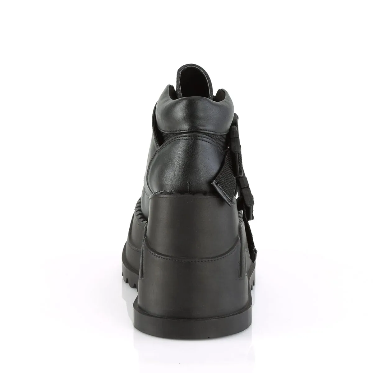 STOMP-15 Black Vegan Leather