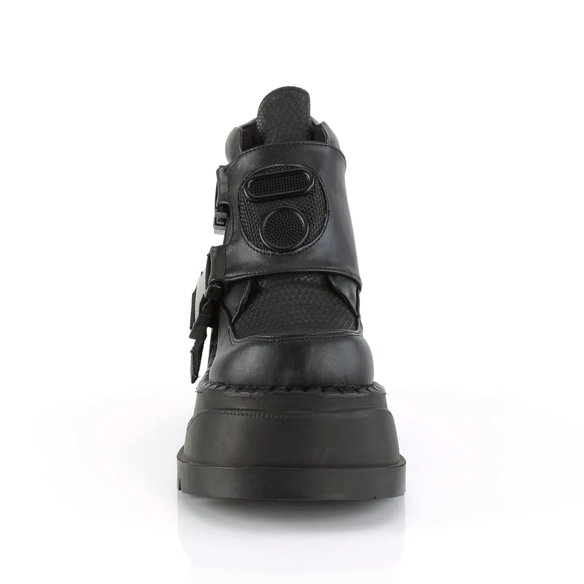 STOMP-15 Black Vegan Leather