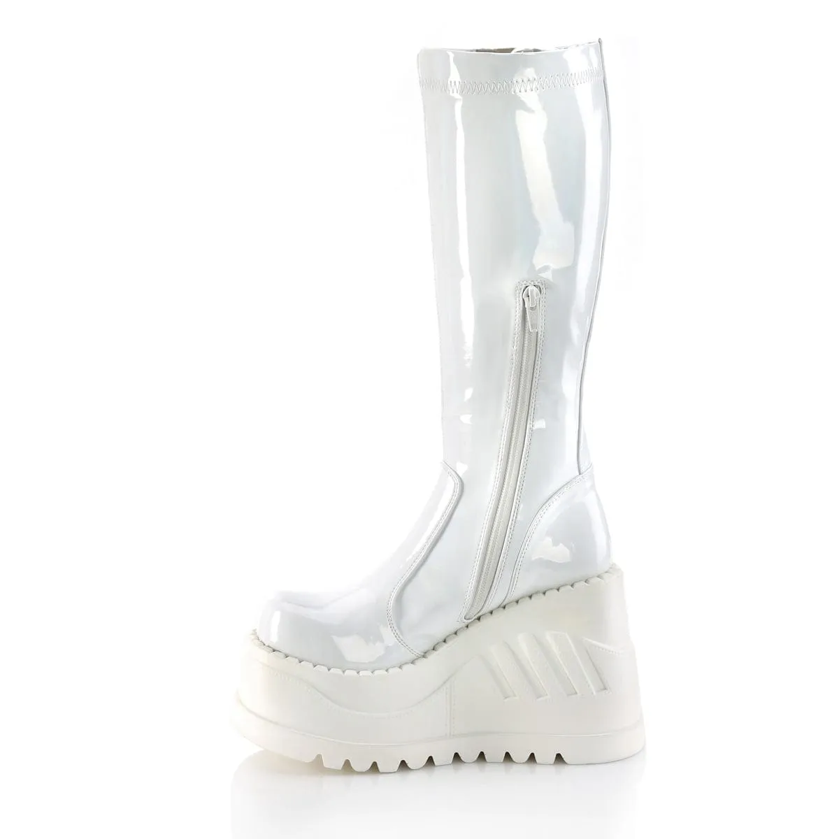 STOMP-200 White Hologram Stretch Patent