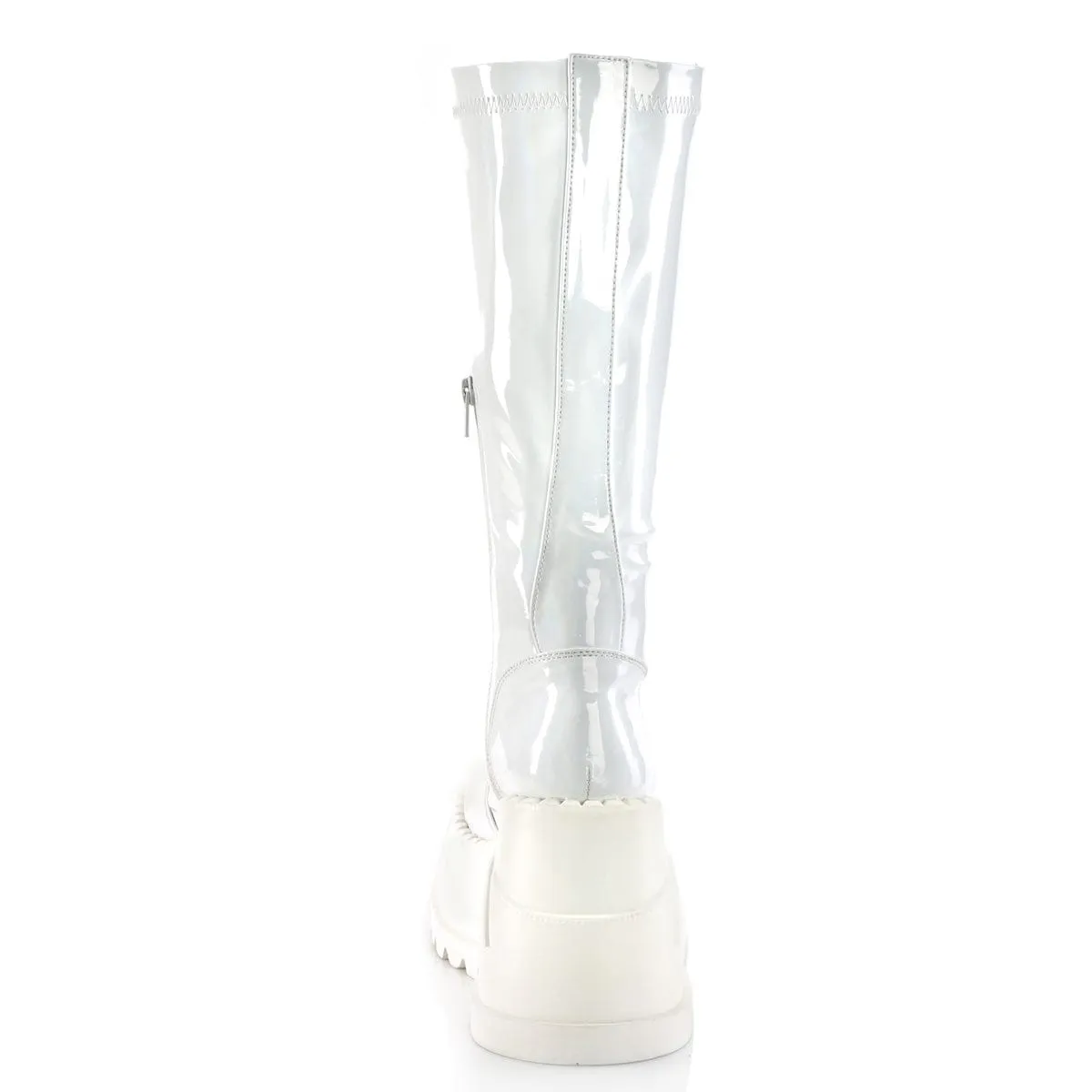 STOMP-200 White Hologram Stretch Patent