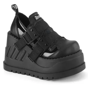 STOMP-28 Black Patent -Vegan Leather