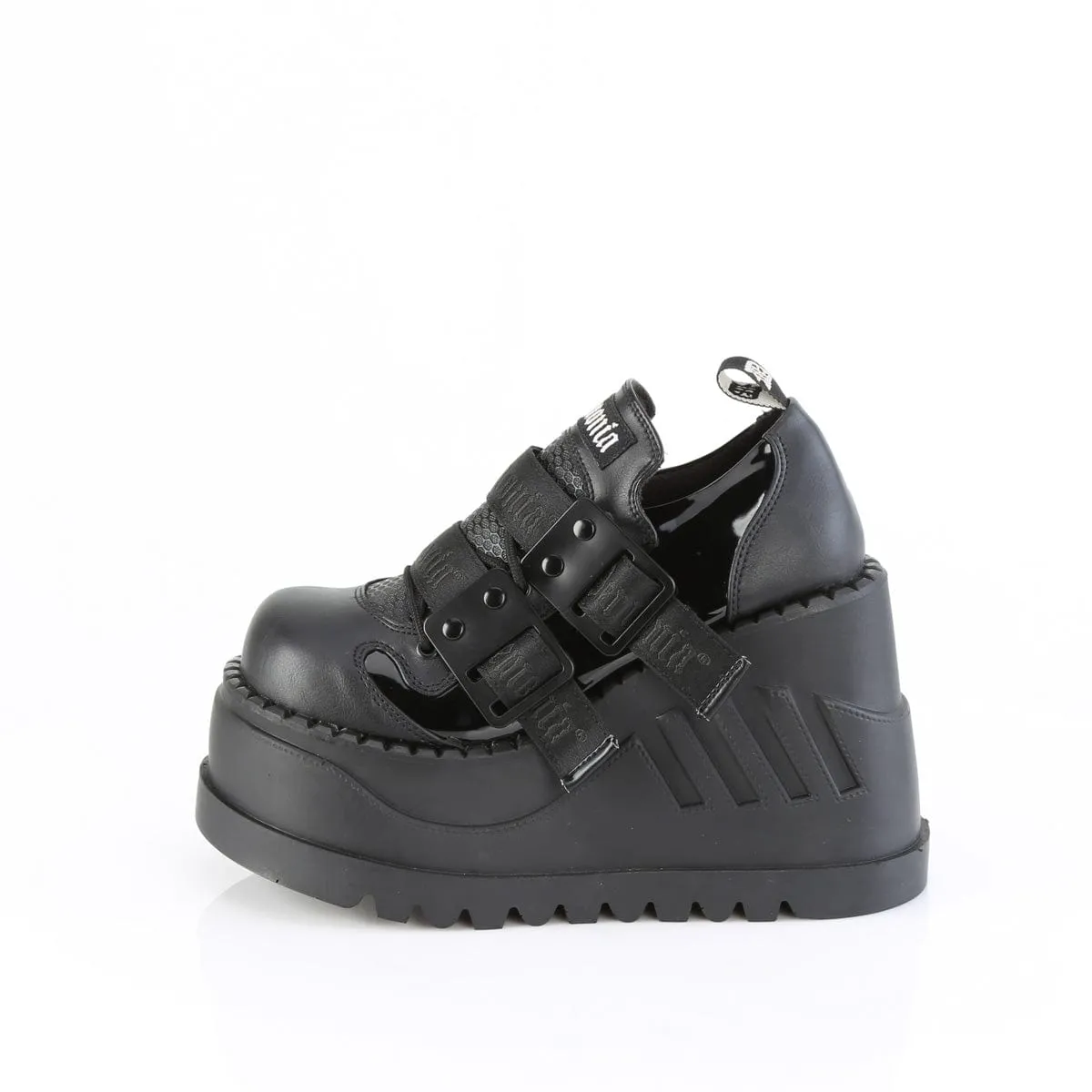 STOMP-28 Black Patent -Vegan Leather