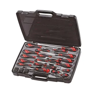 Teng Tools 53 Piece Screwdriver Set (Flat, PH, PZ, Hex, Torx, TPX, Square)   Accessories - MD9053N