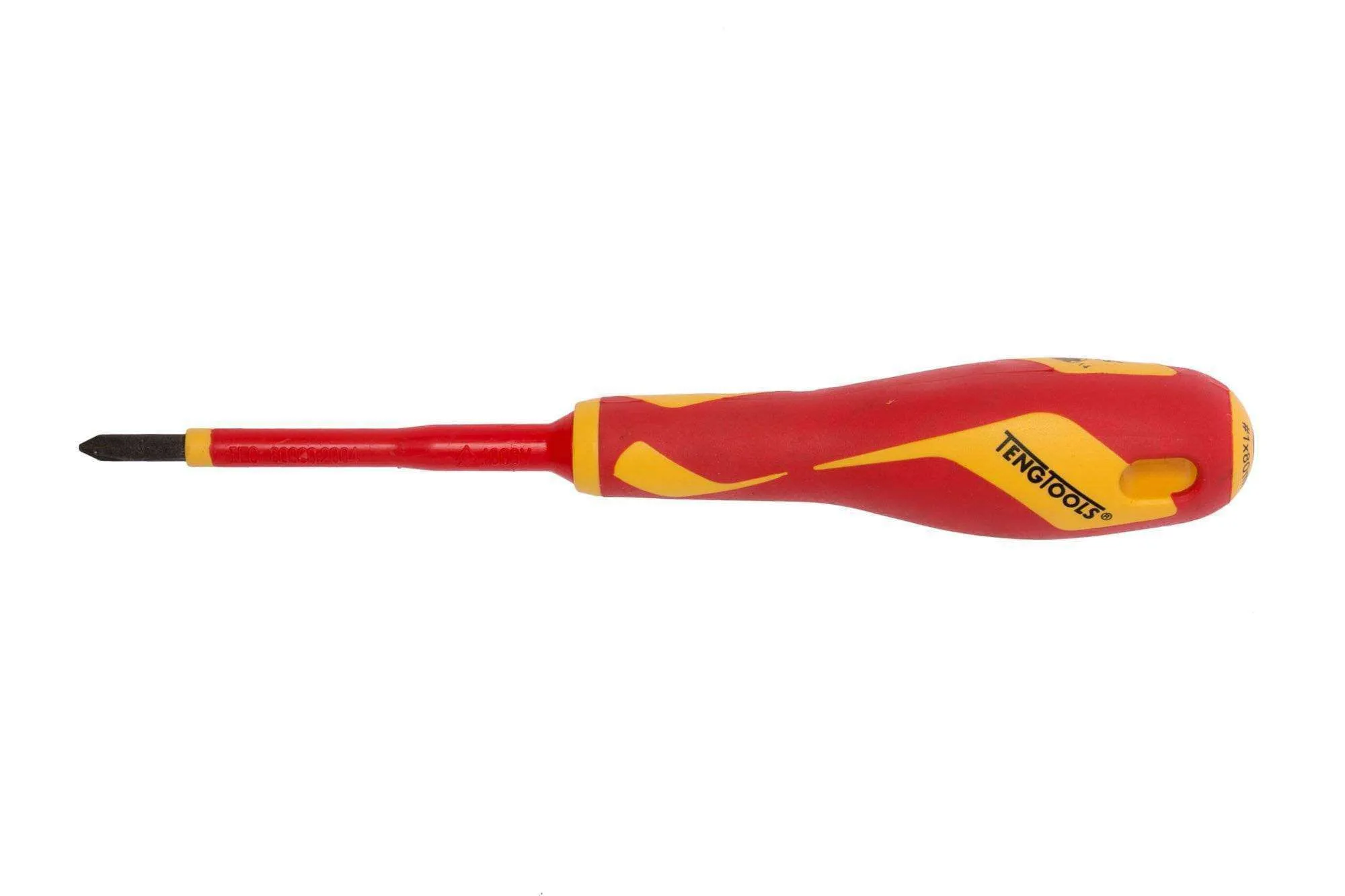 Teng Tools PH1 x 80mm 1000 Volt Insulated PH Type Screwdriver - MDV842N