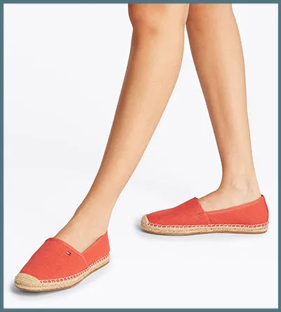 TOMMY HILFIGER ESPADRILLE ORANGE