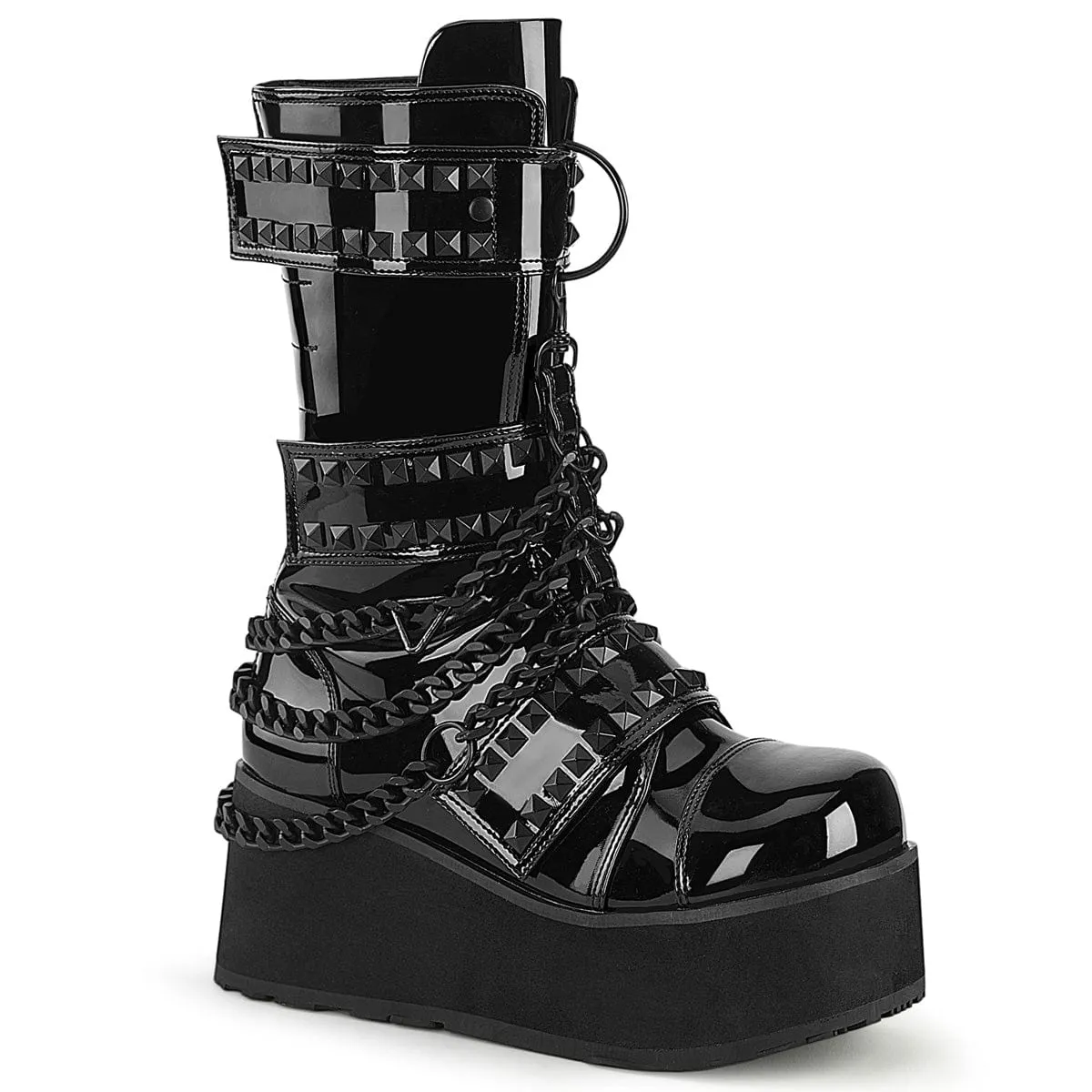 TRASHVILLE-138 Black Patent
