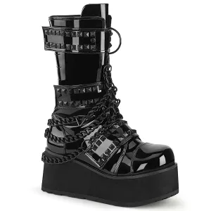 TRASHVILLE-138 Black Patent