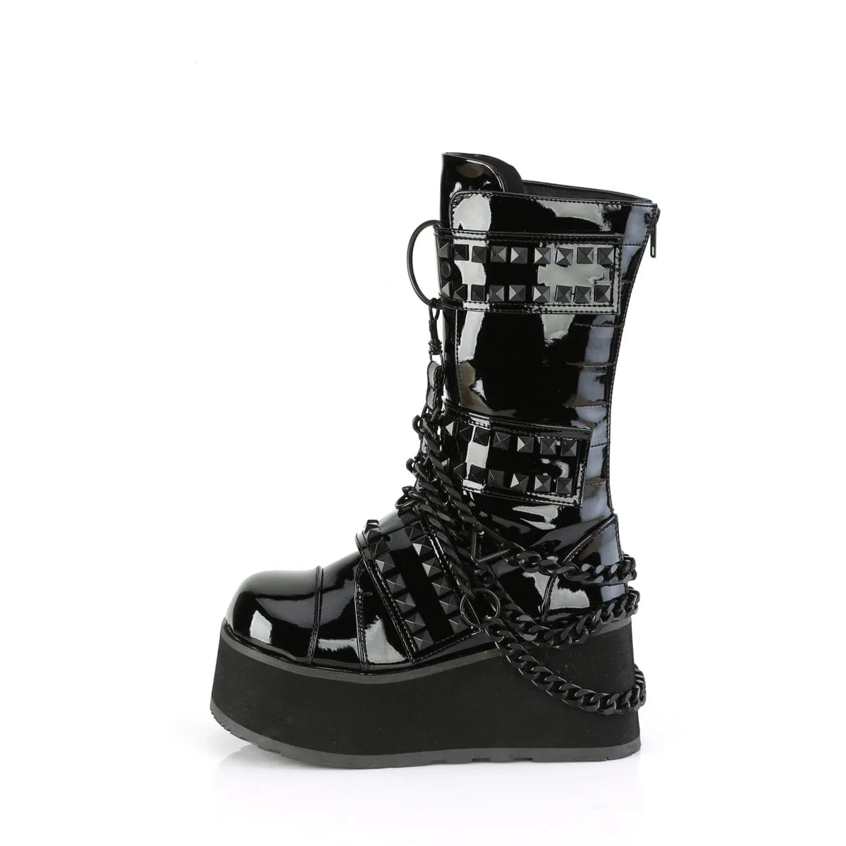 TRASHVILLE-138 Black Patent