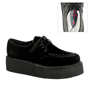 V-CREEPER-502S Black Vegan Suede