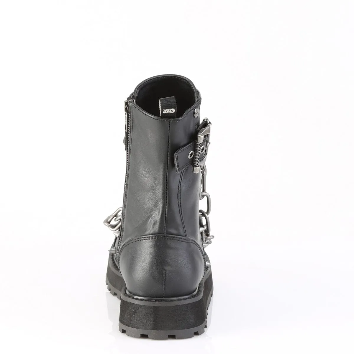 VALOR-204 Black Vegan Leather
