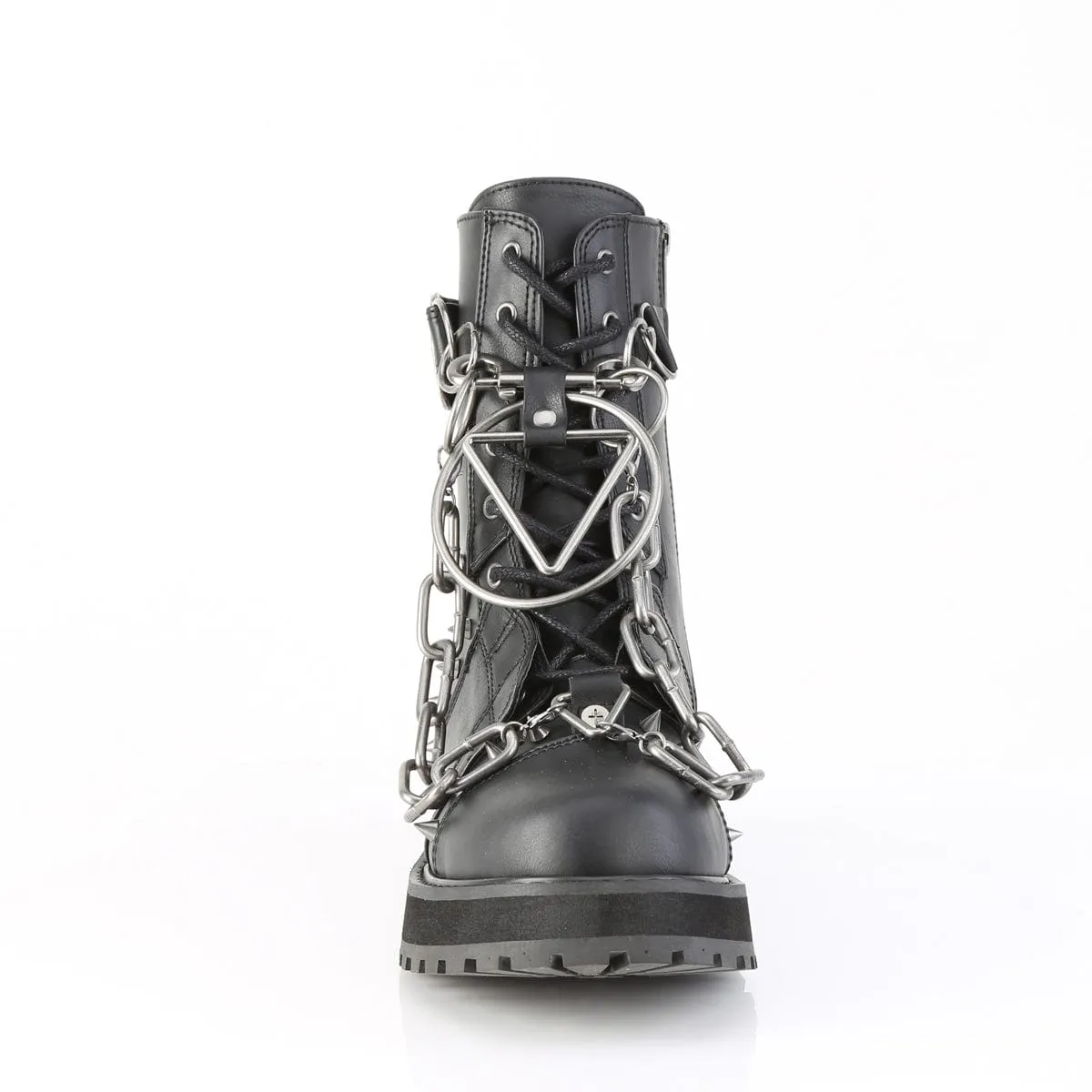 VALOR-204 Black Vegan Leather