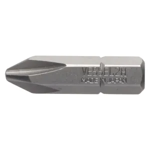 Vessel B33P2254HP1 INSERT BIT 1/4" Hex,  2x25.4H