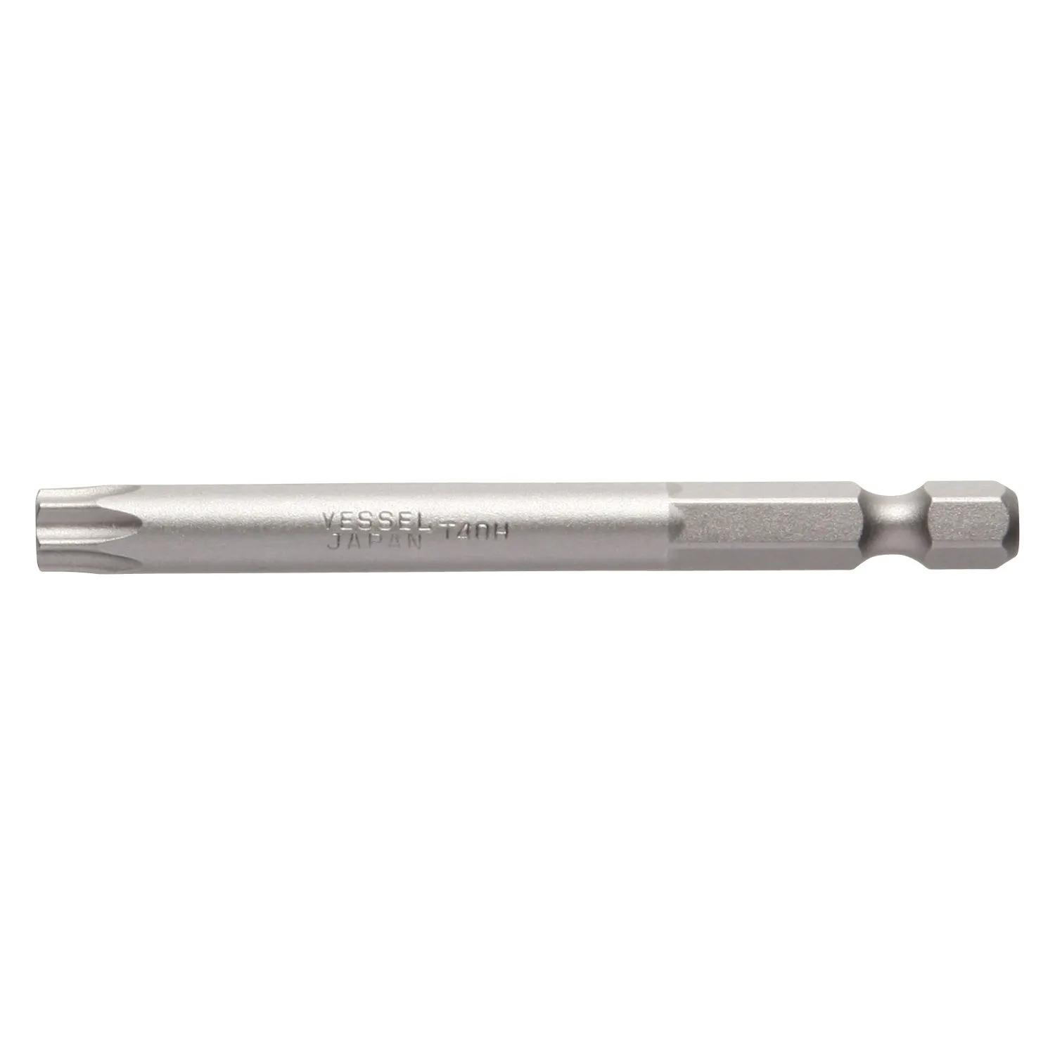 Vessel B35T40H75HP1 POWER BIT 1/4" Hex B, T40Hx75H Tamper-proof Torx