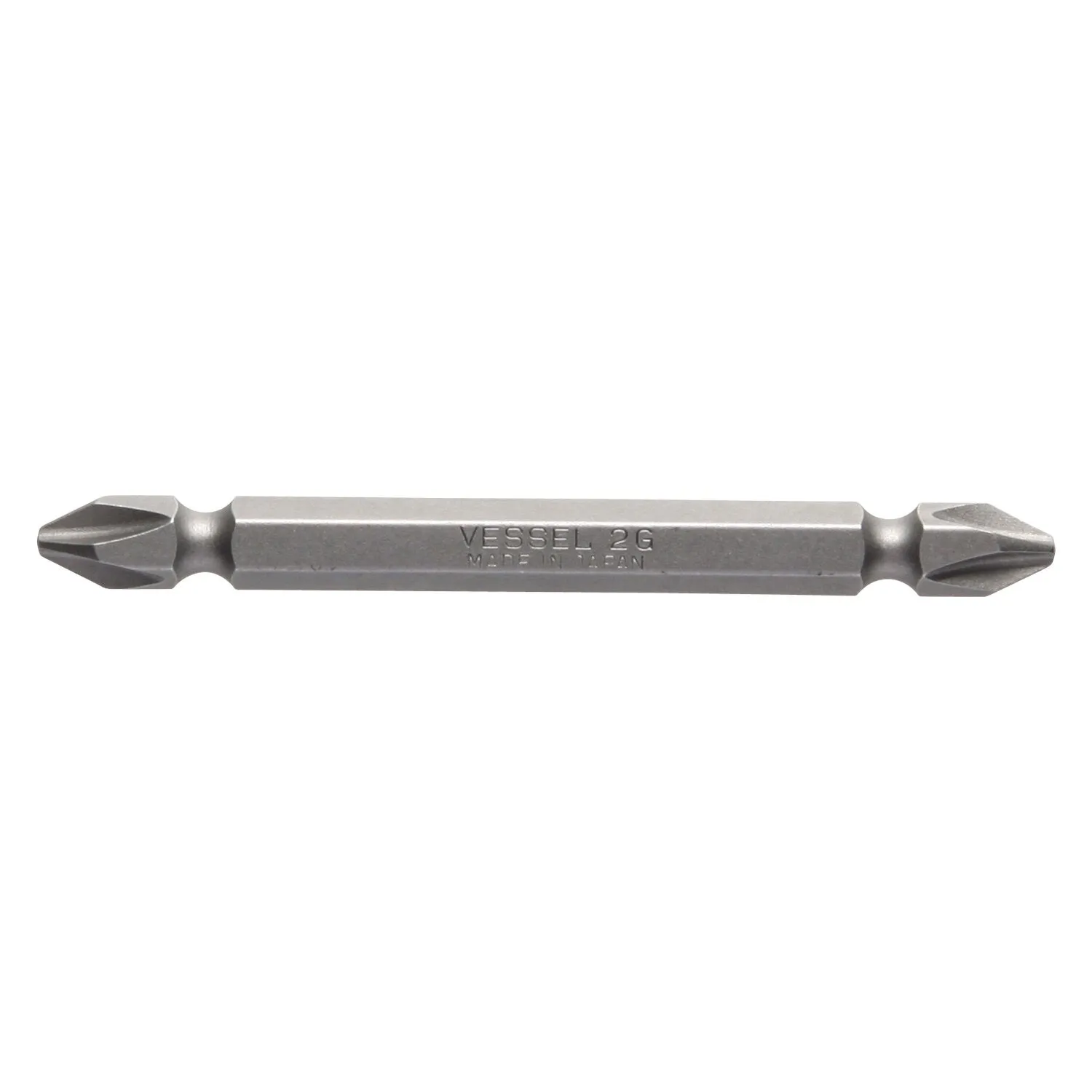 Vessel B43P275GP1 DOUBLE-ENDED BIT 1/4" Hex B,  2x75G