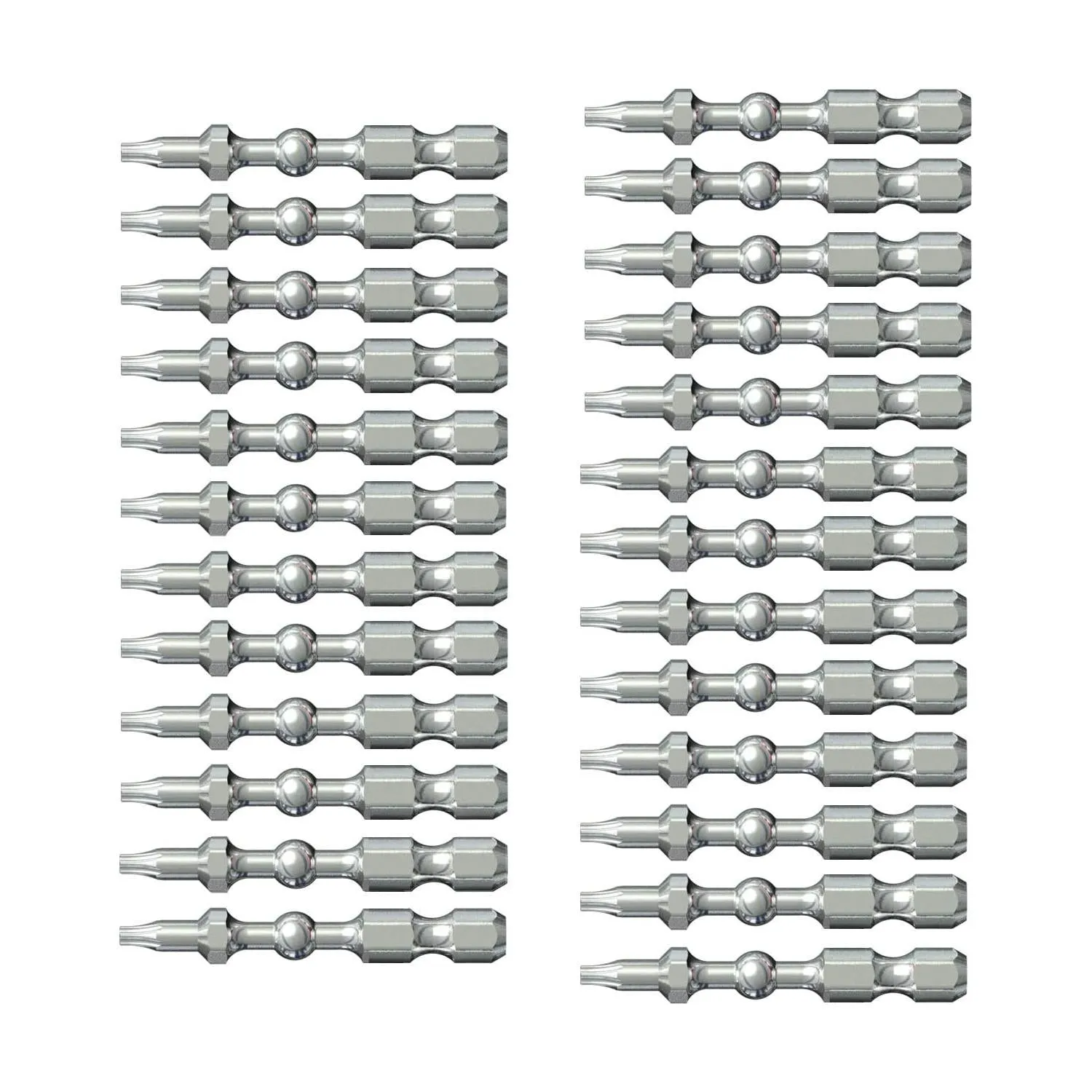 Vessel Tools IBTX2550P25K Impact Ball Torsion Bits T25 x 50, 25 Pack
