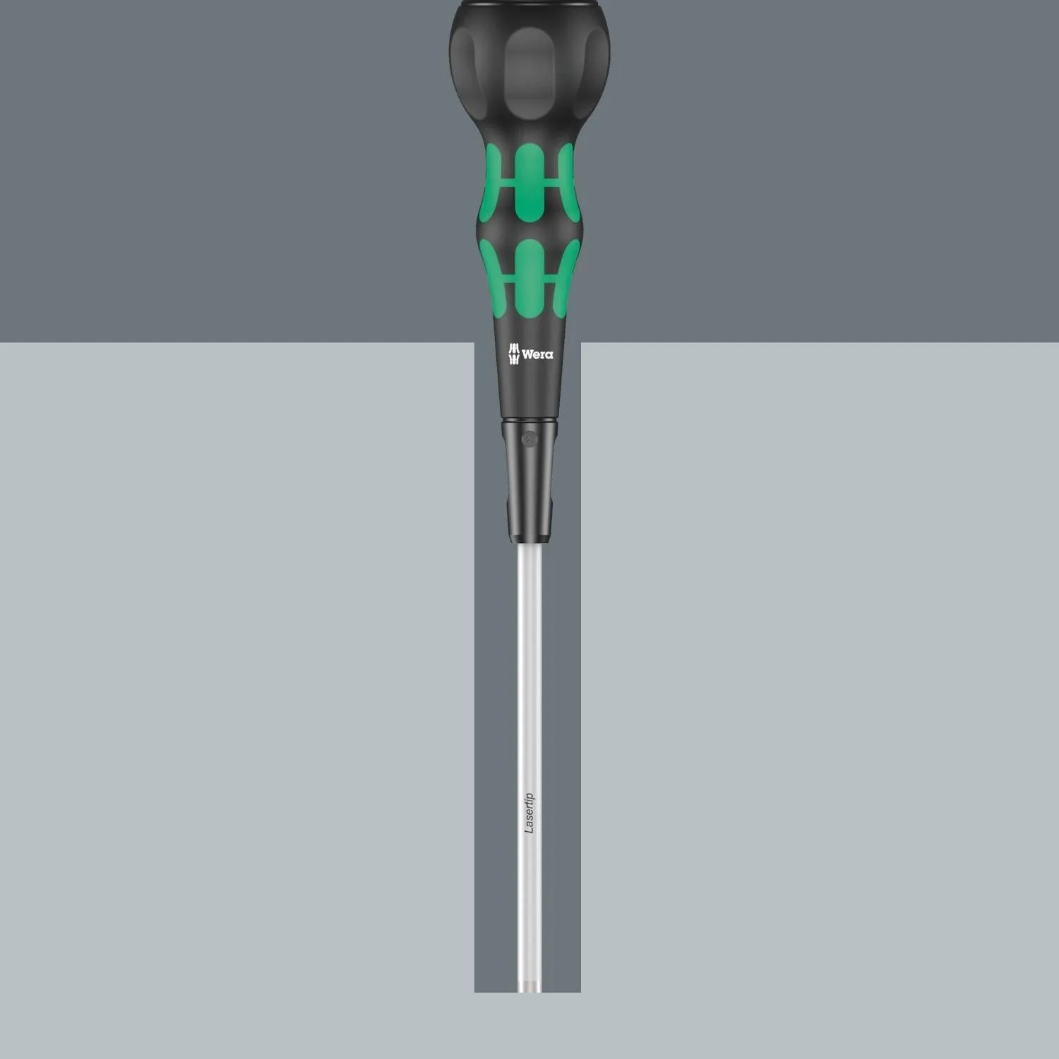 Wera 05007906001 Kraftform Ball-Grip Phillips Screwdriver - Workshop Blade, PH 2 x 100 mm