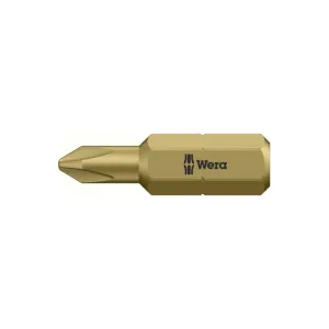 Wera 05134919001 #1 x 25mm Phillips Bit, 10 Piece