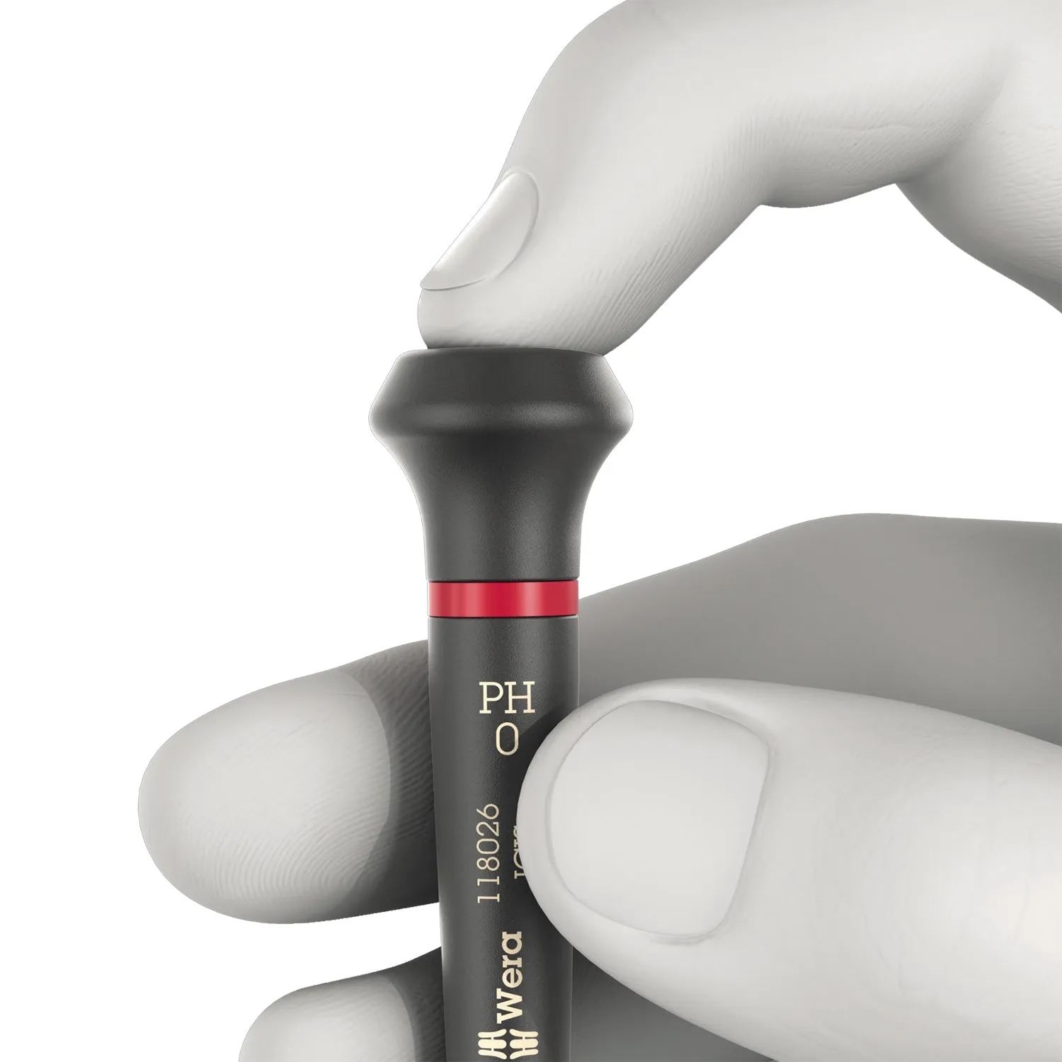 Wera 1569 ESD Nutdriver Kraftform Micro, 3.2 x 60 mm