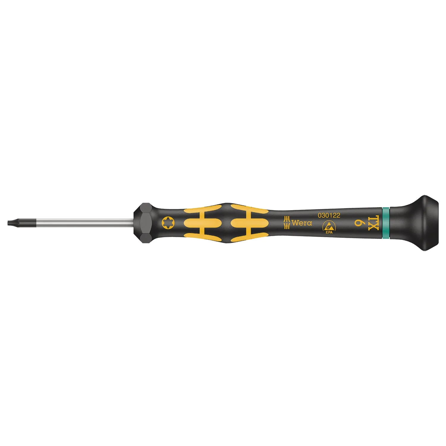 Wera 1578 A ESD Kraftform Micro screwdriver for slotted screws, 0.35 x 2.5 x 40 mm
