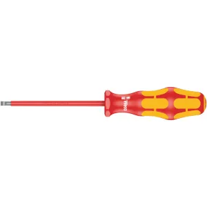 Wera 160 i VDE Insulated screwdriver for slotted screws, 0.8 x 4 x 150 mm