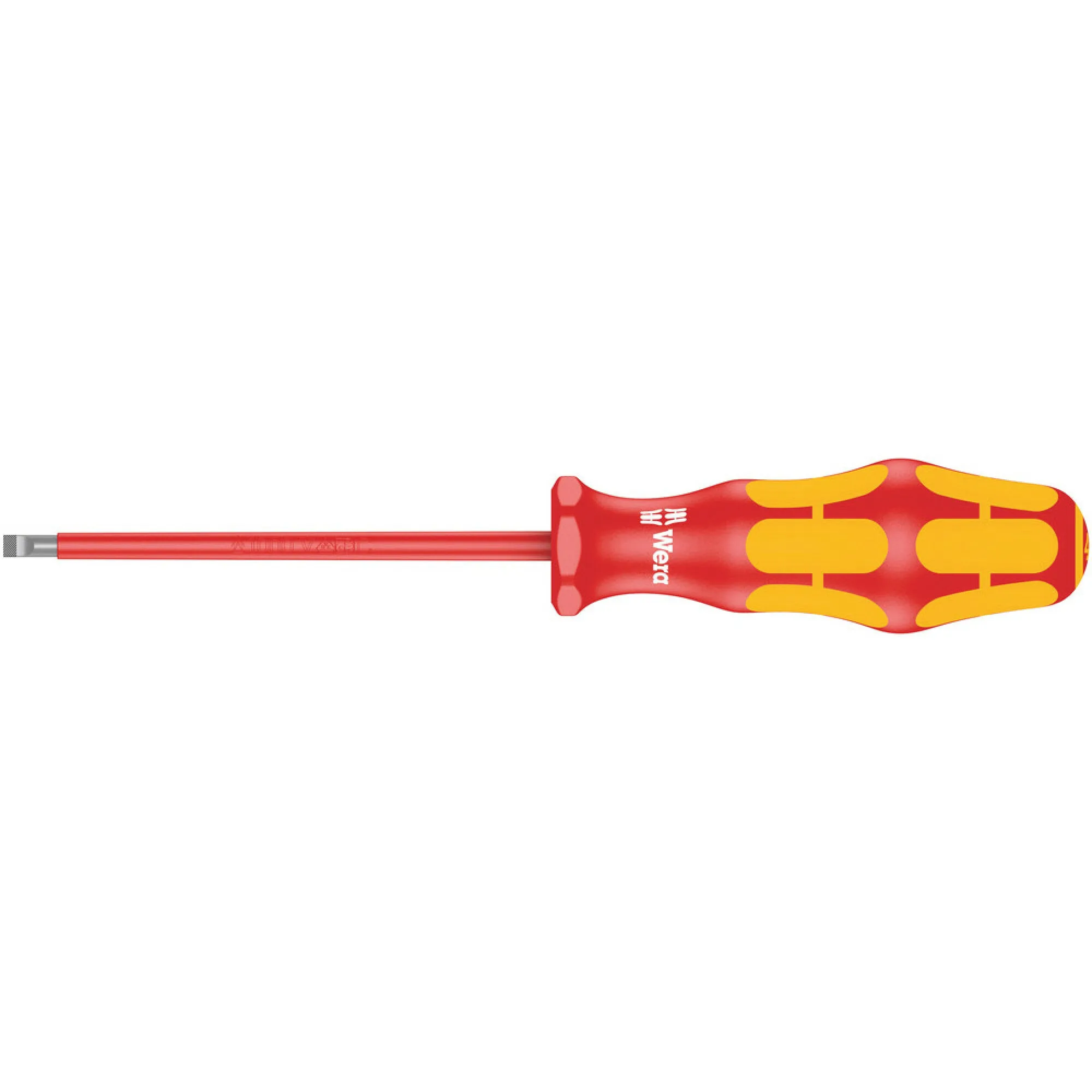 Wera 160 i VDE Insulated screwdriver for slotted screws, 0.8 x 4 x 150 mm