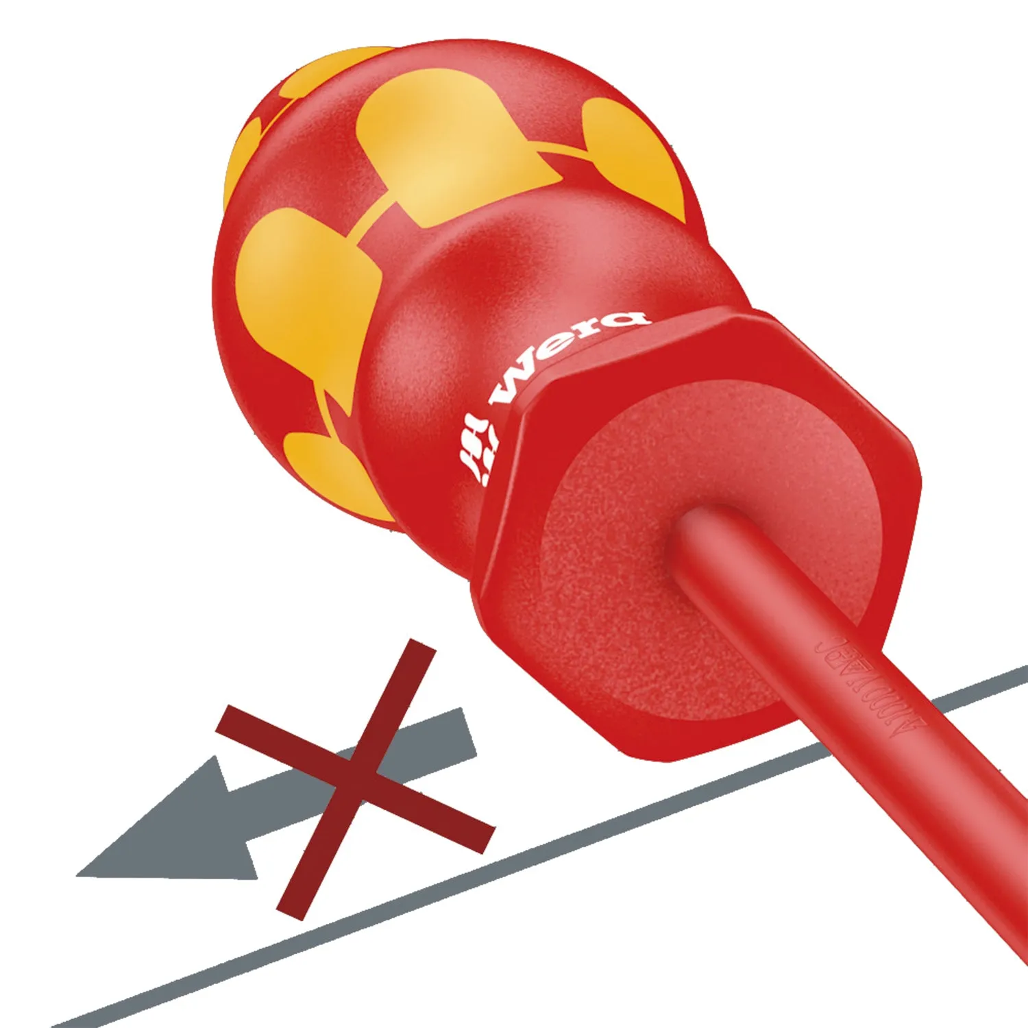 Wera 167 i VDE Insulated screwdriver for TORX screws, TX 40 x 150 mm