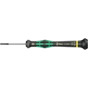 Wera 2035 Screwdriver for slotted screws for electronic applications, 0.30 x 1.8 x 60 mm