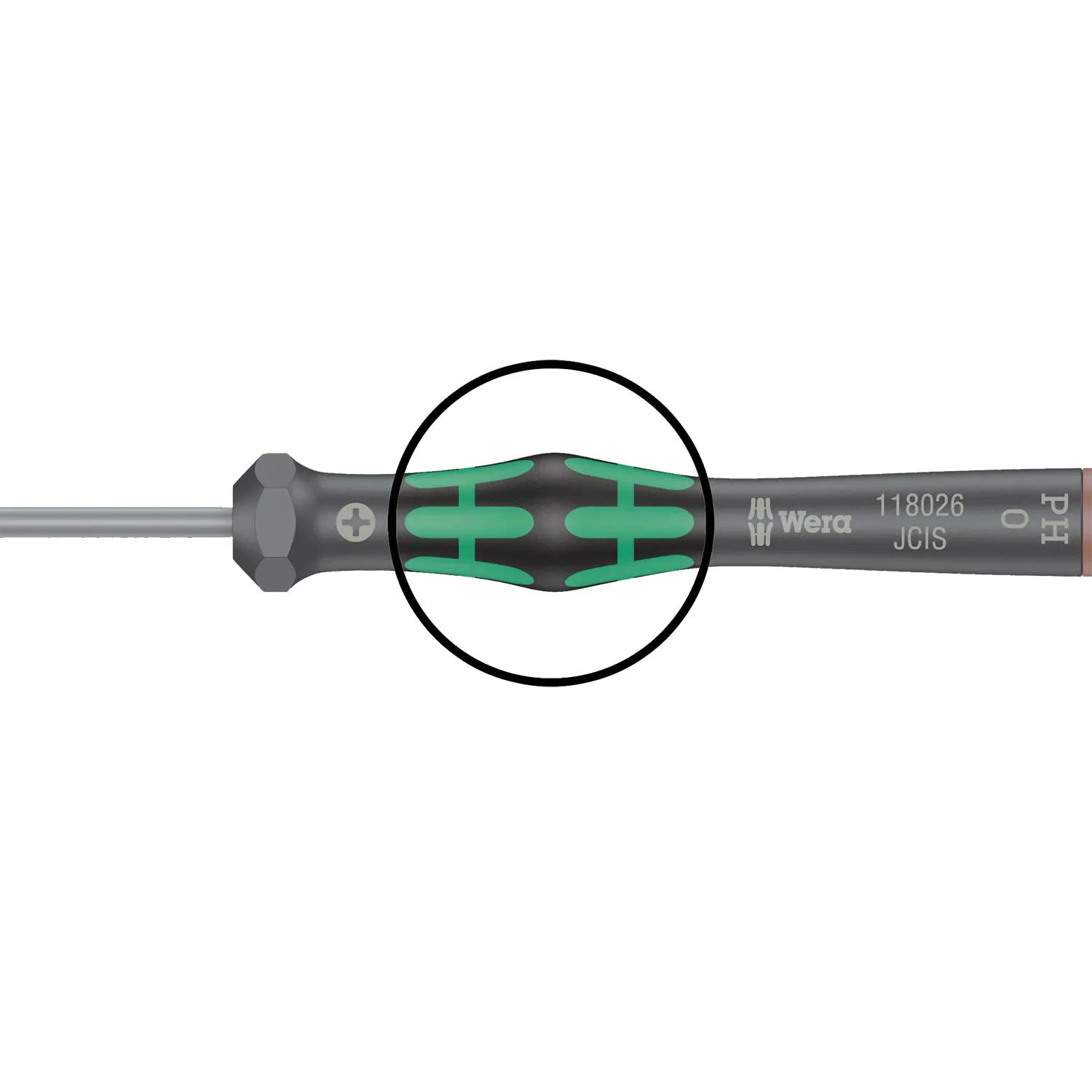 Wera 2067 TORX HF Screwdriver with holding function for electronic applications, TX 6 x 40 mm