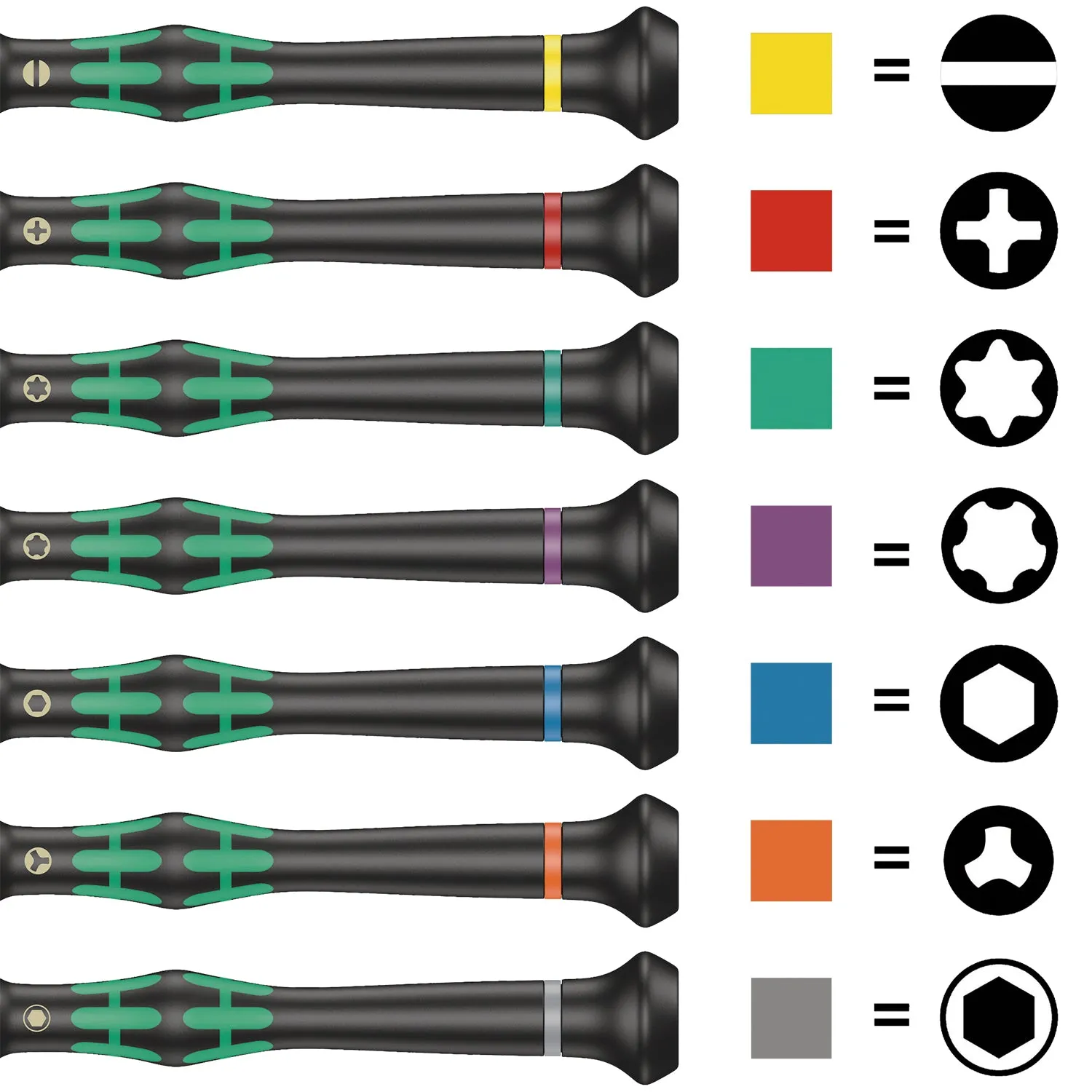 Wera 2067 TORX HF Screwdriver with holding function for electronic applications, TX 6 x 40 mm