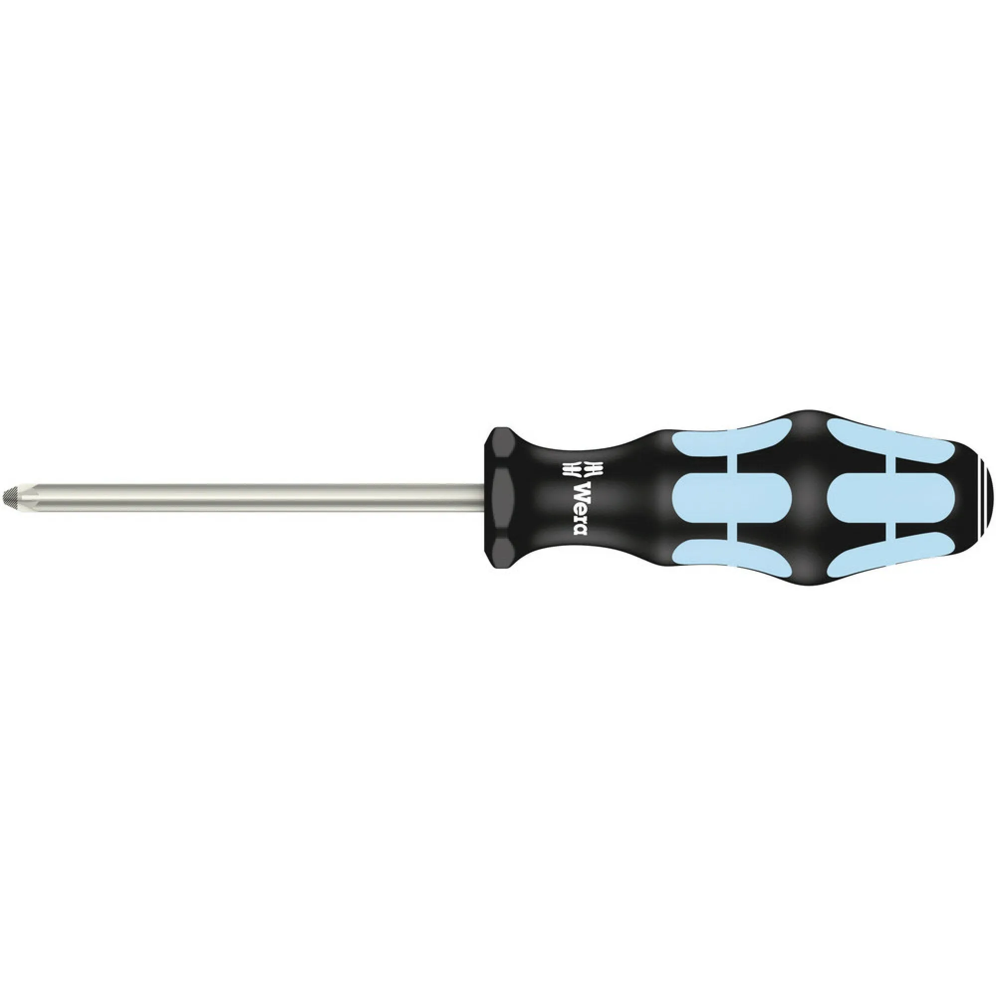 Wera 3355 PZ Screwdriver for Pozidriv screws, stainless, PZ 1 x 80 mm