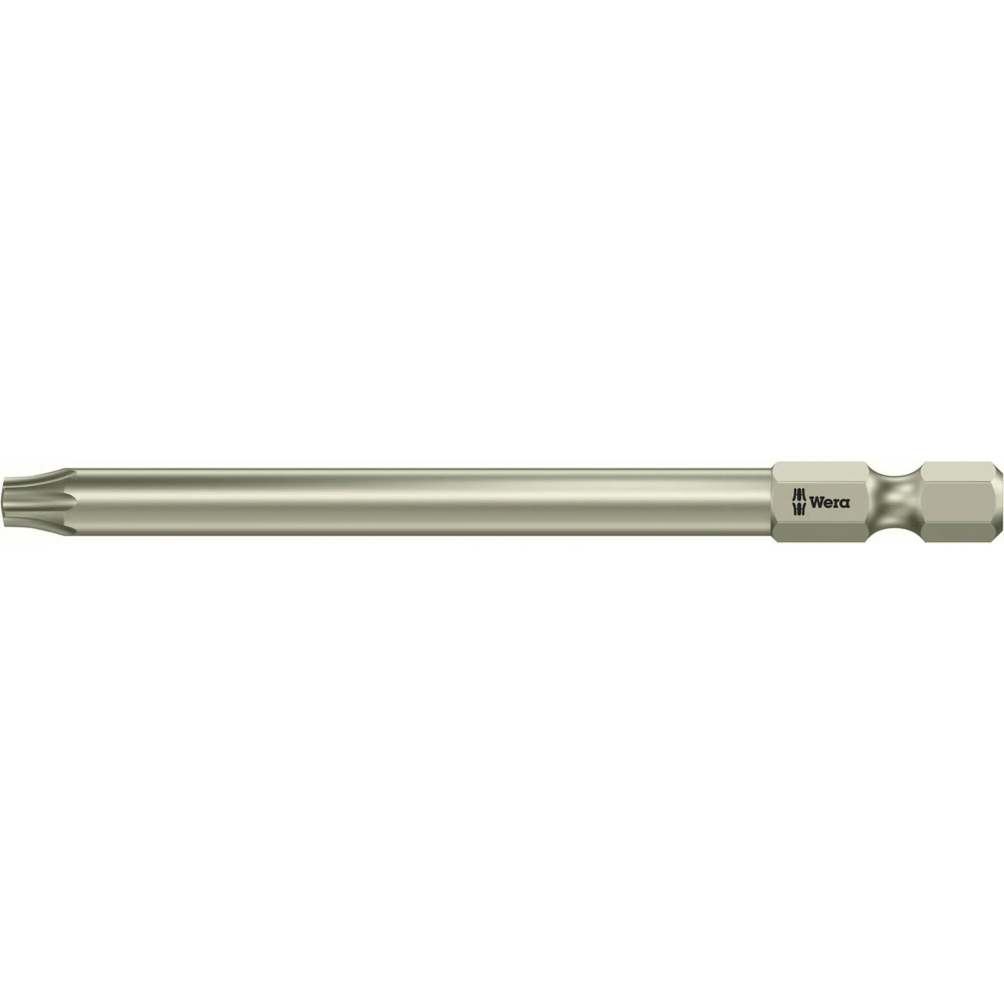 Wera 3867/4 TORX BO bits with bore hole, stainless, TX 15 x 89 mm