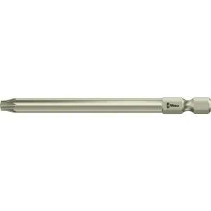 Wera 3867/4 TORX BO bits with bore hole, stainless, TX 15 x 89 mm