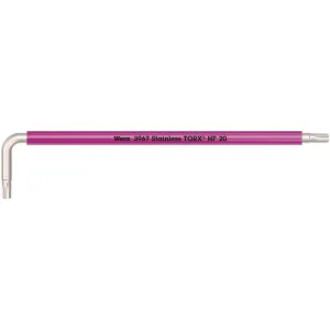 Wera 3967 SXL HF TORX L-key Multicolour with holding function, long, stainless, TX 8 x 90 mm