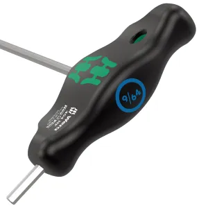 Wera 454 HF T-handle hexagon screwdriver Hex-Plus with holding function, imperial, 1/4" x 150 mm