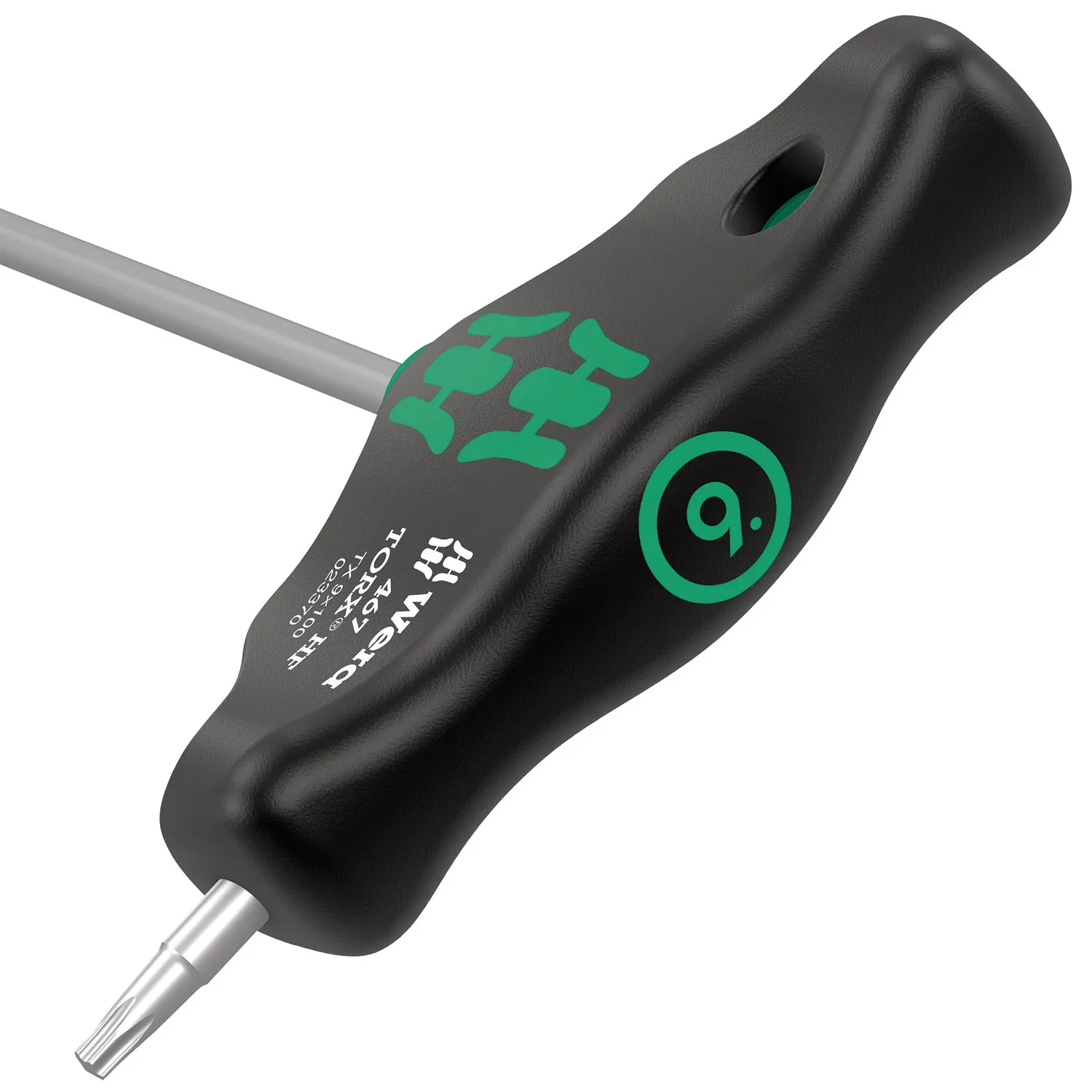 Wera 467 TORX HF T-handle screwdriver with holding function, TX 9 x 100 mm