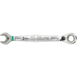 Wera 6001 Joker Switch Ratcheting combination wrenches, with switch lever, imperial, 1/2" x 171 mm